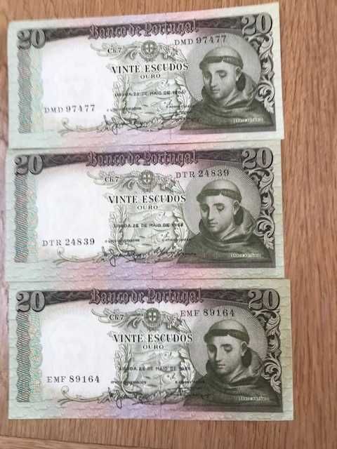 St. Anthony Notes, 20 Escudos