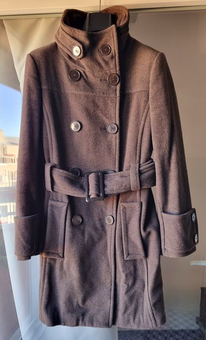 Sobretudo 80% lã Zara