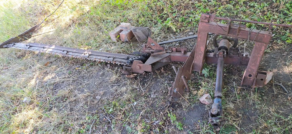 Коса сегментна, 2м, двох сегментна, в робочому стані  (горохова)