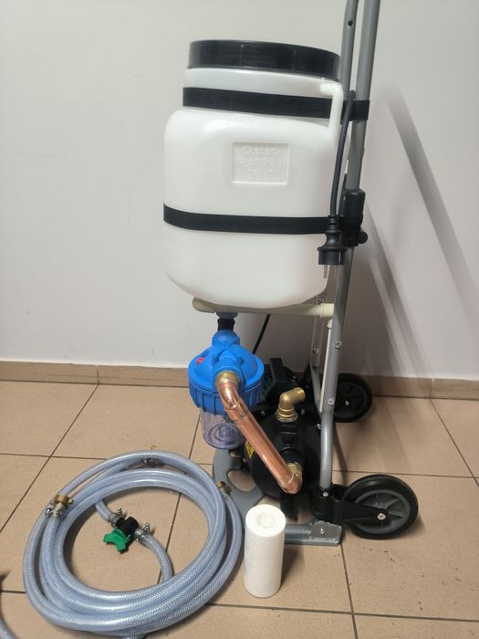 Pompa - Stacja napełniająco czyszcząca do podłogówki, solarów
