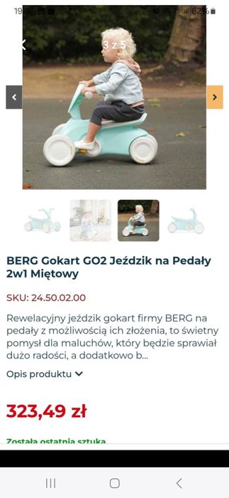 Jeździk dla dziecka