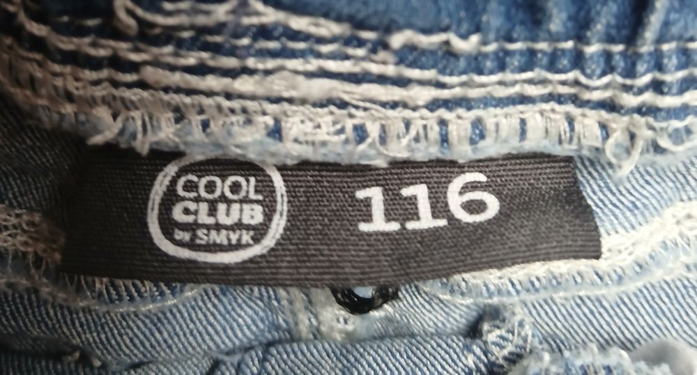 Spodnie jeansy coolclub 116 dziewczynka