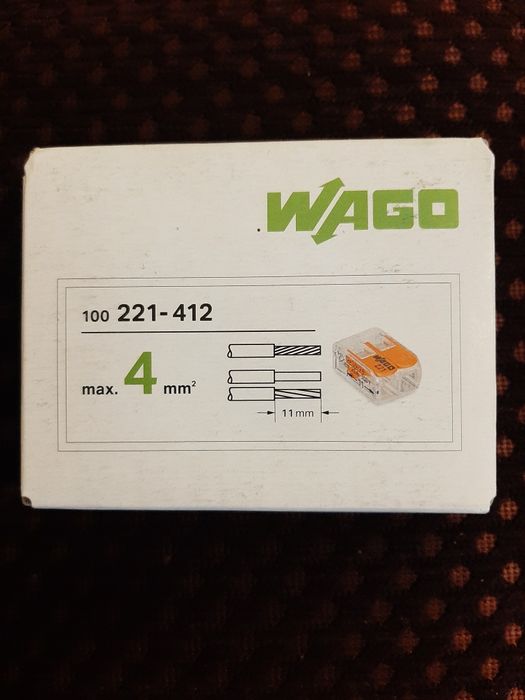 Złączki wago (linka-drut)-zestaw