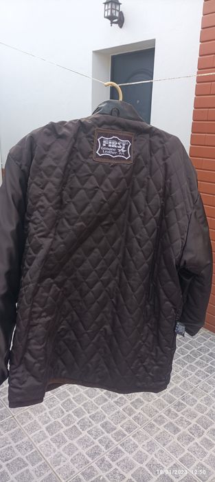 Parka em pele genuína