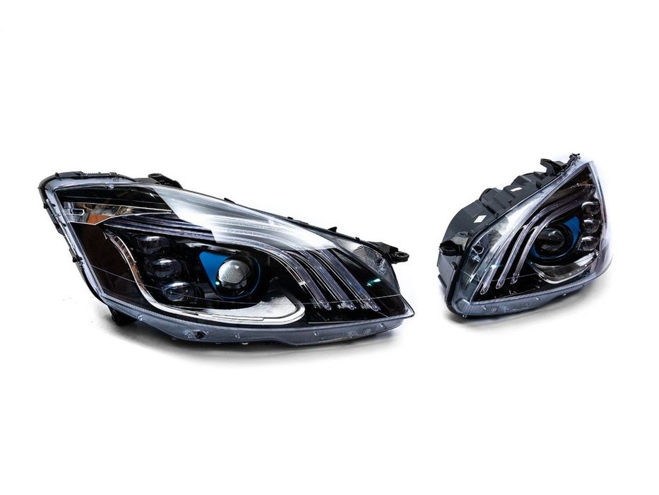 Mercedes W221 Рестайлінг фари (дизайн W222)