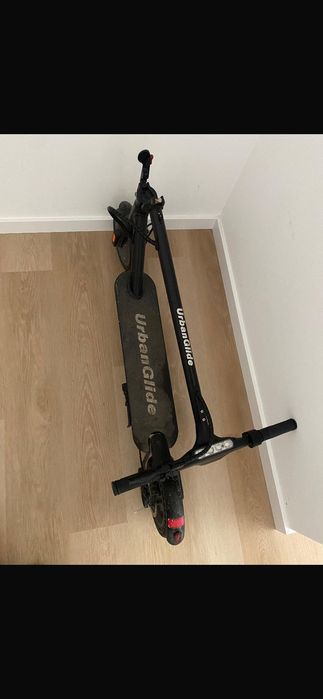Trotinete elétrica com defeito na bateria