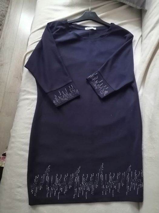 Sukienka granatowa M-L" Free Still"