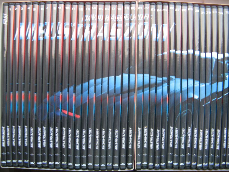 Nieustraszony - komplet 45 płyt DVD (90 odcinków), polski lektor/Nowe!