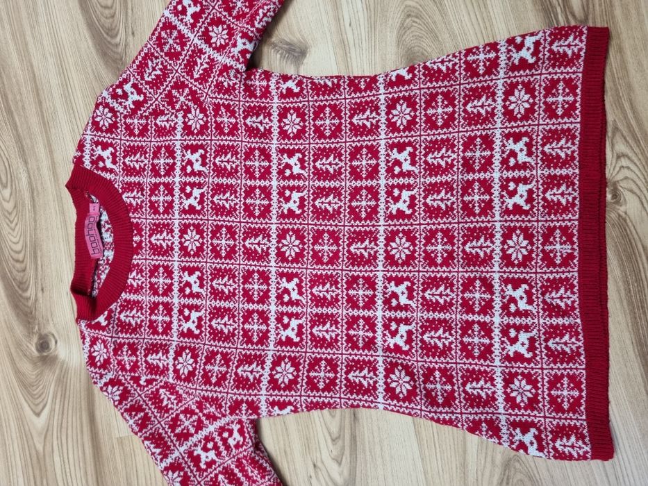 Sweter swetr Boohoo M 38 świąteczny