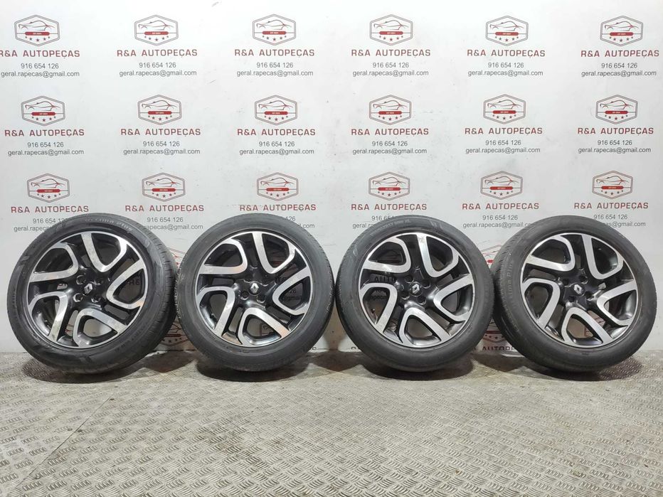 Conjunto Jantes R17 Renault Captur MK1 J87 2013 a 2019 Original