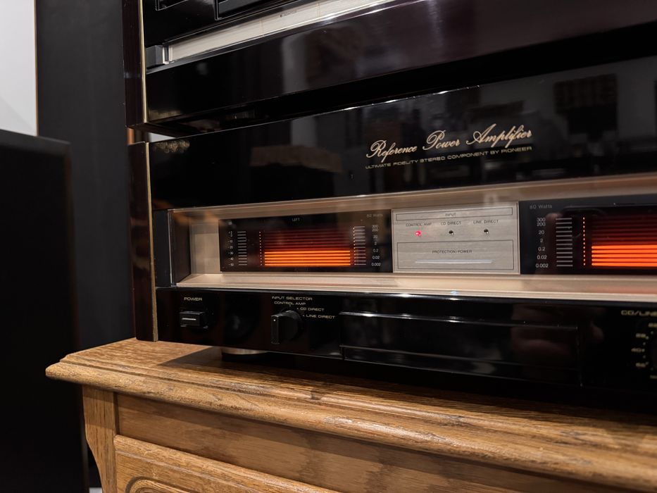 Pioneer M-90a C-90 koncowka przedwzmacniacz zestaw stereo Urushi