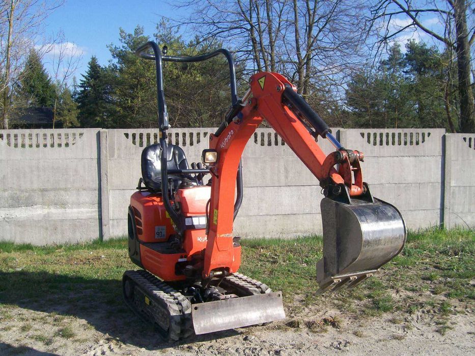 Minikoparka Kubota KX008