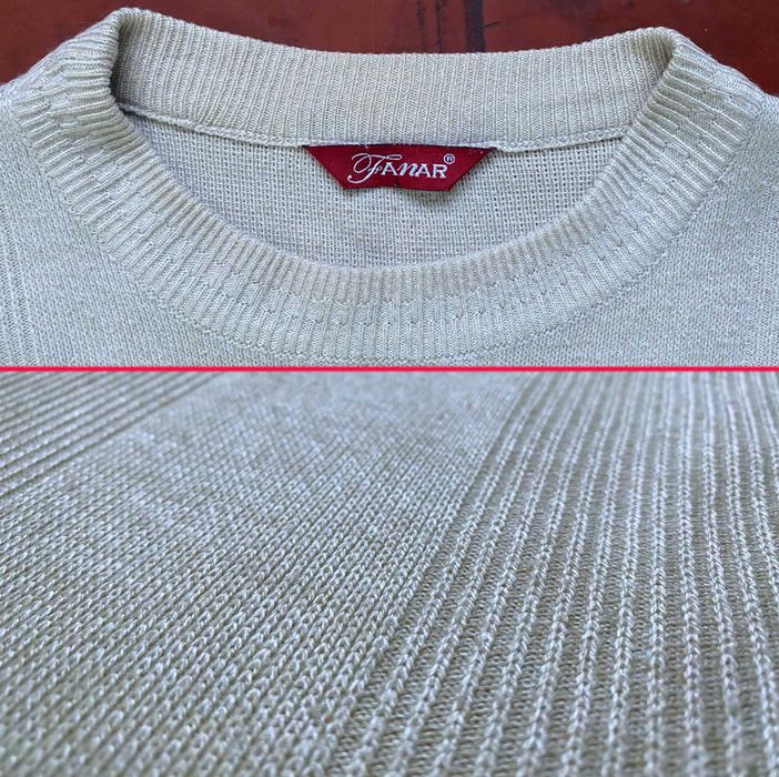 Бежевый свитер Размер 48 L 50 XL 52 XXL светр джемпер Свитерок Кофта