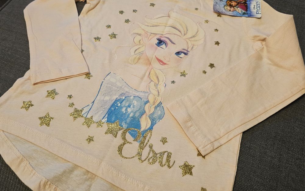 Bluzeczka Disney Frozen Elsa, rozm. 122, NOWA