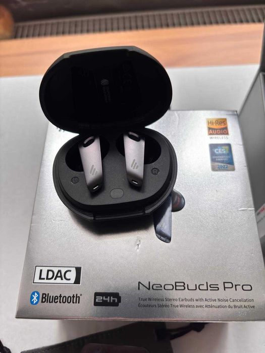 Słuchawki bezprzewodowe Edifier NeoBuds Pro Dokanałowe Bluetooth 5.0 Czarny