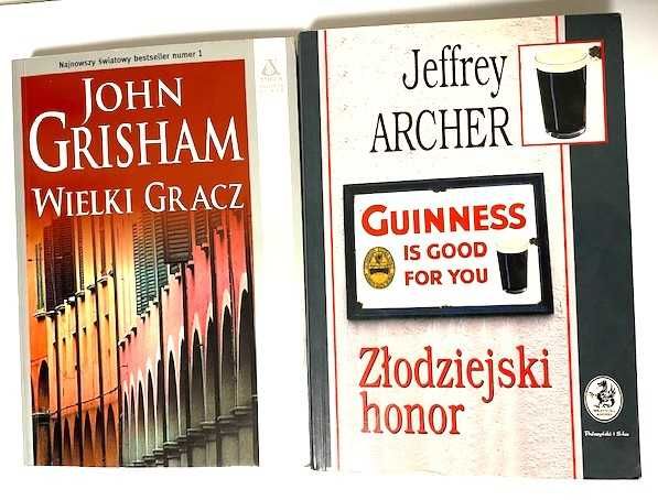 Wielki Gracz -J.Grisham, Złodziejski Honor-J.Archer