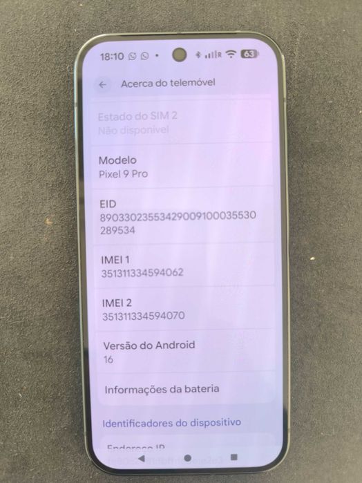 Google Pixel 9 Pro Obsidian
