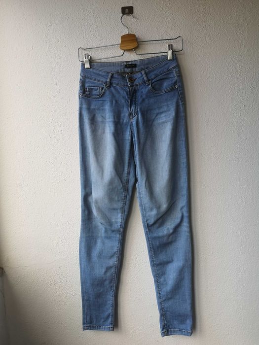 Calças de ganga skinny jeans Massimo Dutti, tamanho 34