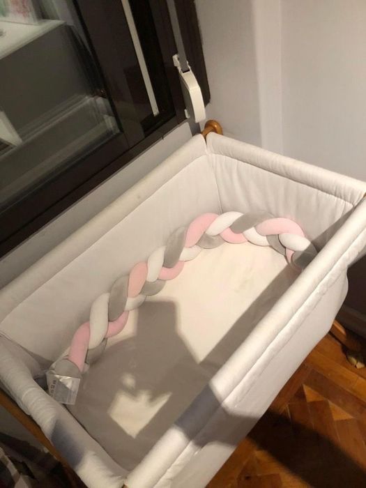 Berço de madeira móvel