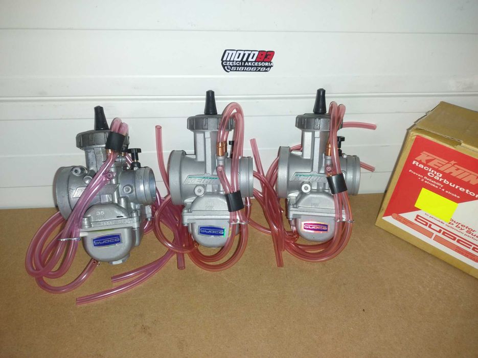 Gaźnik 125 250 Keihin 2T nowy komplet + dysze rm yz cr sx