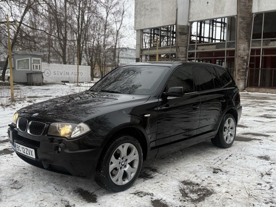 BMW X3 3.0d m57n 160kw Чорний на чорнім, гарний стан, Свіжопригнаний