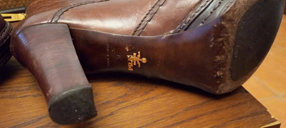Botas -Prada- usadas- 36
