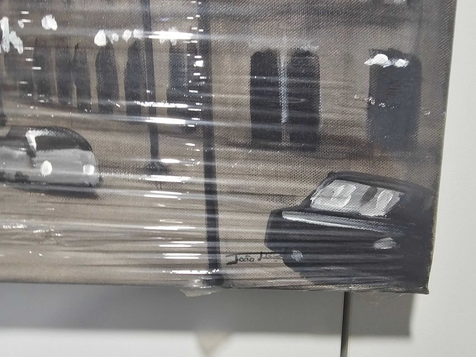 Pintura a óleo sobre tela - Aliados