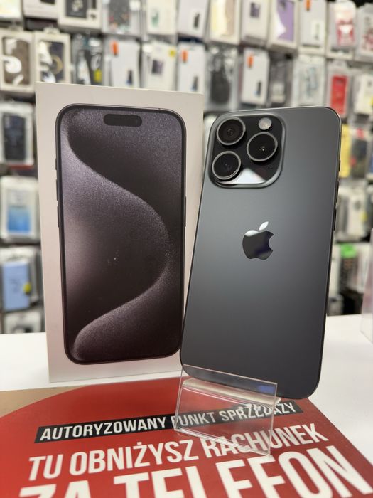iPhone 15 Pro 128GB | Gwarancja | Stan idealny