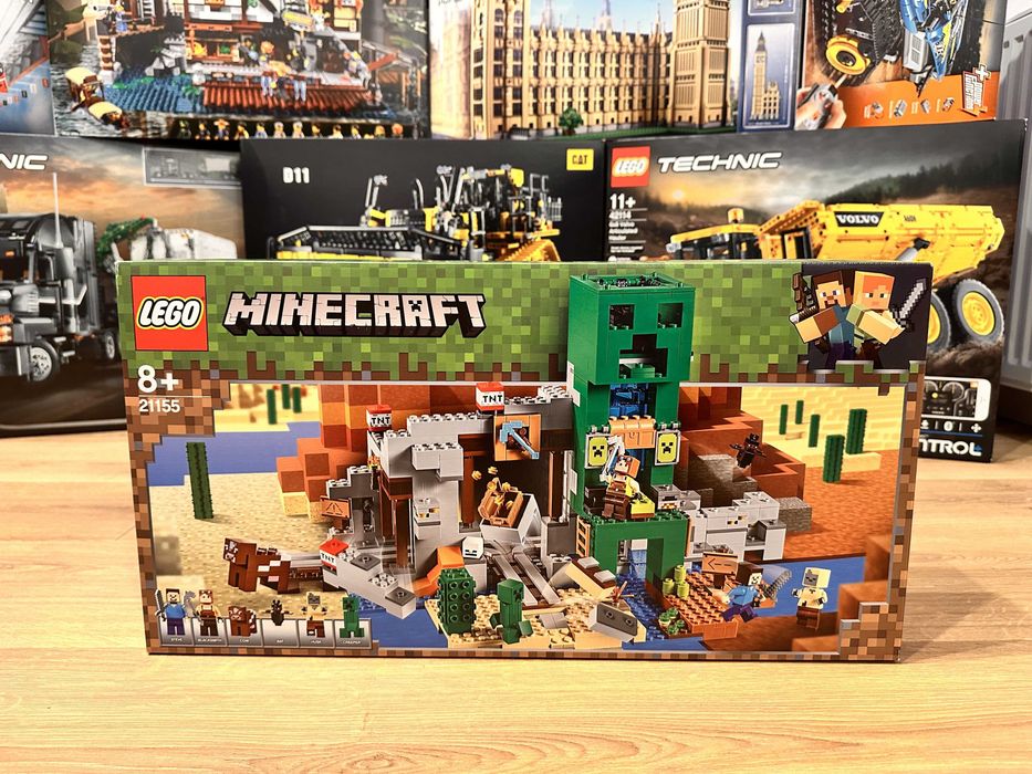 LEGO 21155 Minecraft - Kopalnia Creeperów NOWY 2019