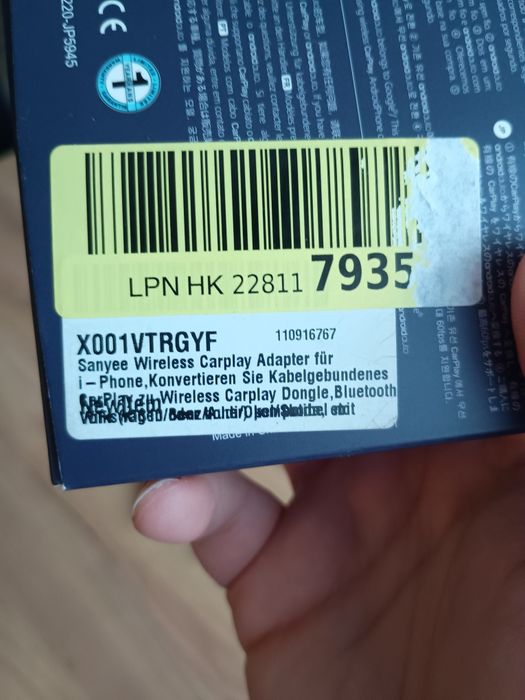 Wireless car adapter nieużywany adapter do auta