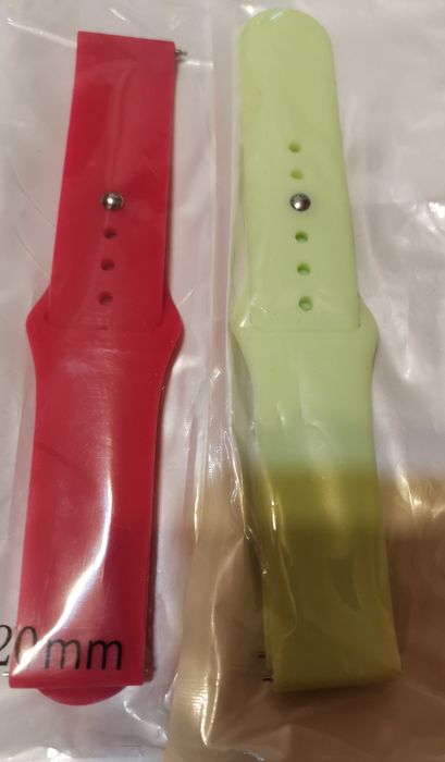 Pasek silikonowy do smartwatch 20mm NOWE