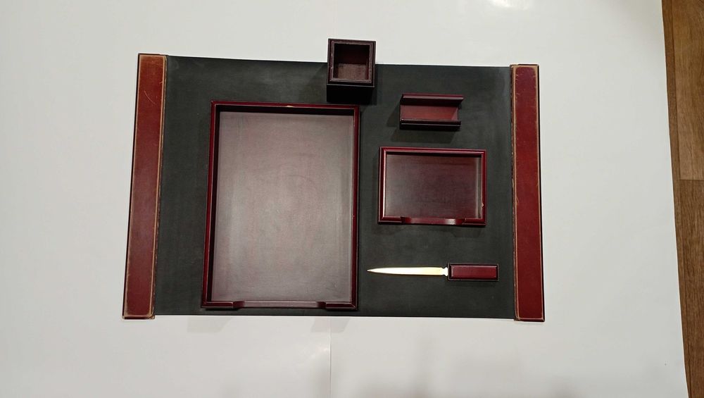 Настільний набір для керівника (6 предметів). Дерево