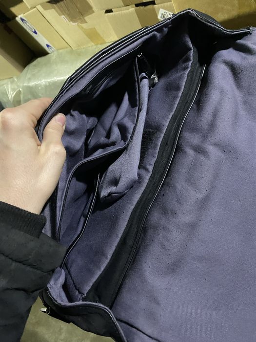 Skórzana torba na laptopa HP