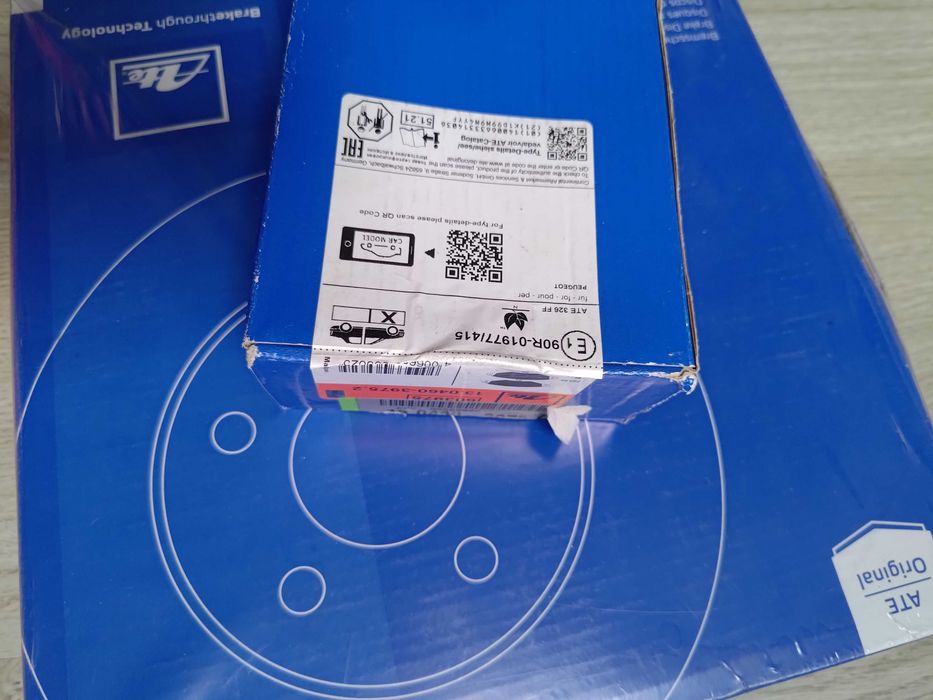 Discos e pastilhas travão ATE