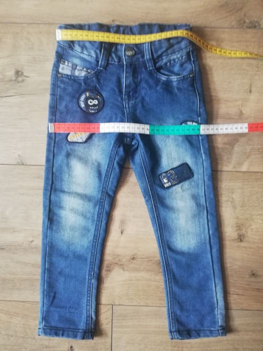 Spodnie chłopięce jeans roz 104