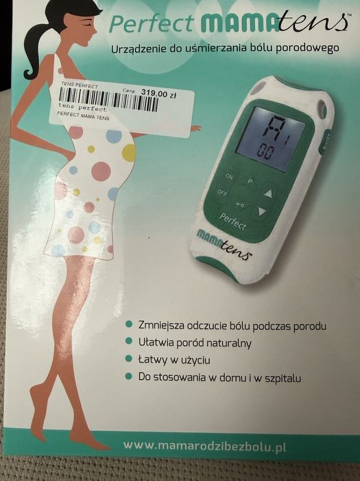 Aparat tens do uśmierzania bólu porodowego mama i ja