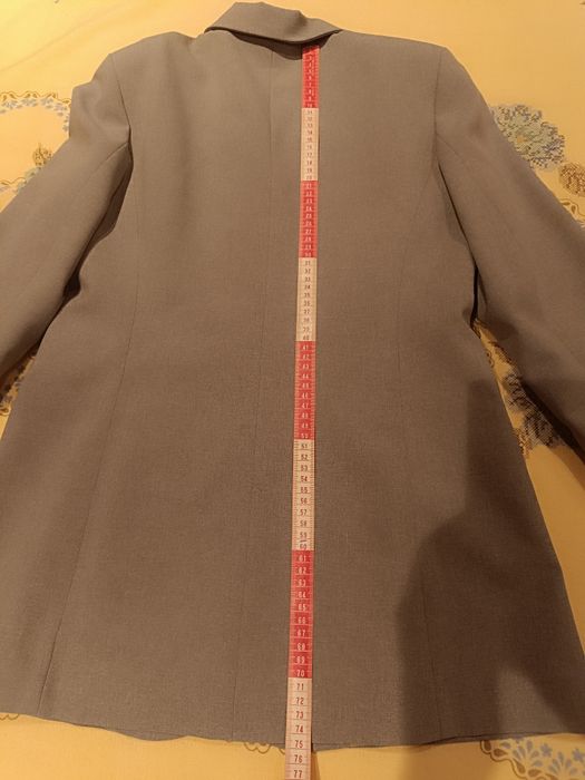 Casaco cinzento tamanho L