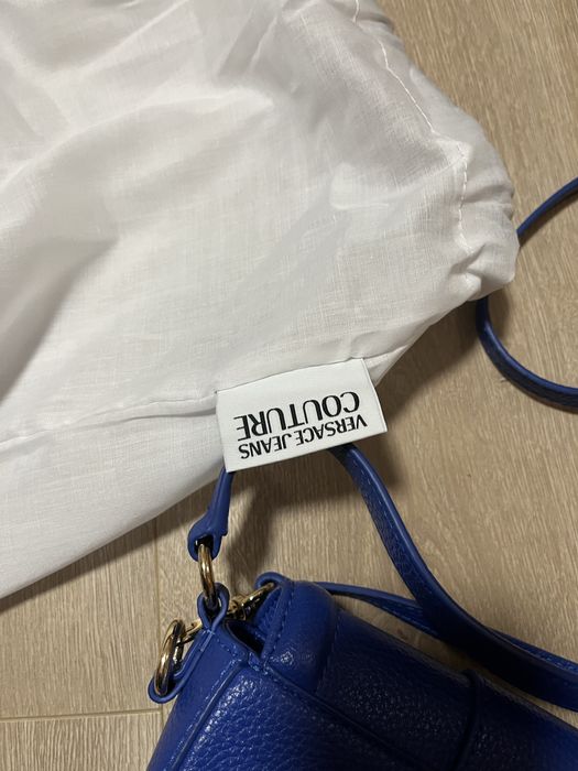 Сумка Versace Jeans Cuture синя оригінал