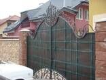 Ворота та ковані вироби різної складності. Готові ковані  ворота.