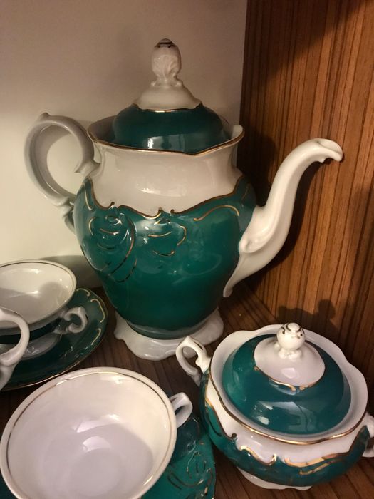 Zestaw porcelany kawowy Fryderyk