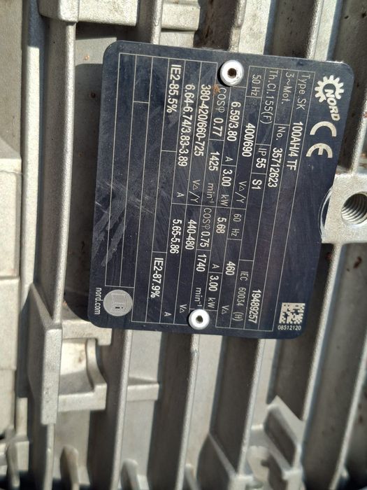Motoreduktor 3kw 150obr./min.. firmy NORD