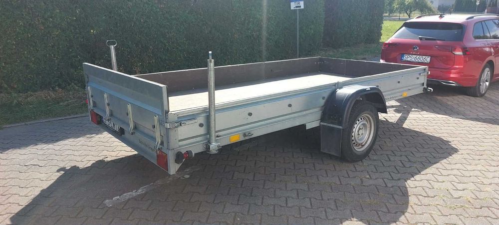 Przyczepa z hamulcem uchylna DMC 1500 kg Neptun
