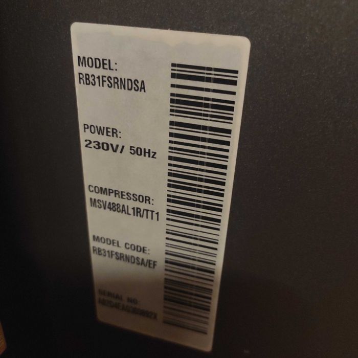 stojak, półka na butelki lodówka Samsung RB31