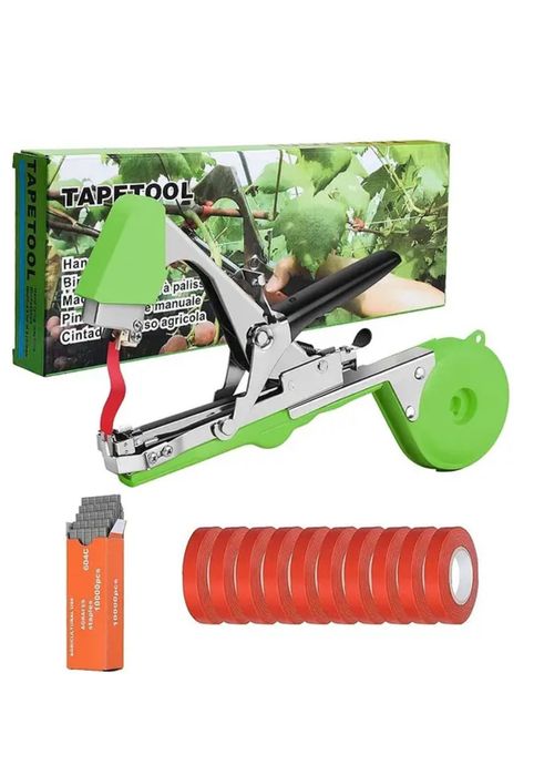Садовый степлер Tape Tool для подвязки растений Тапенер Обвязочная