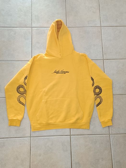 Hoodie Amarelo com Serpente