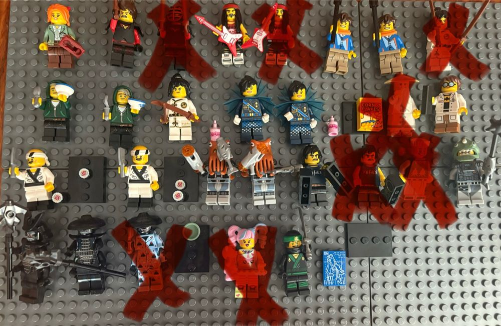 Оригінальне Lego Ninjago Movie Minifigures 2017