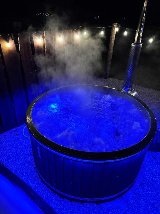 Domek z Balią nad jeziorem | Jacuzzi, Sauna, Basen, Kominek | Kaszuby