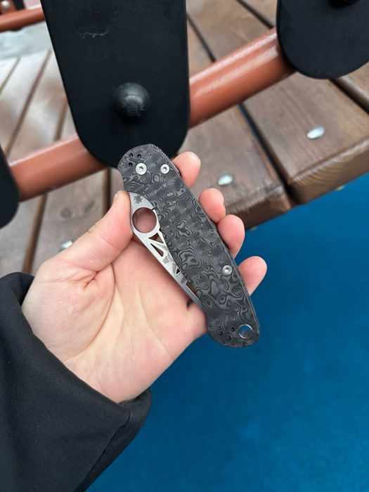 Ніж Spyderco Paramilitary 2 Compression Lock Knife FC Black Dunes