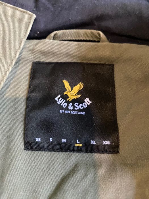 Lyle & scott jacket l size курка лайл скотт оригінал л розмір