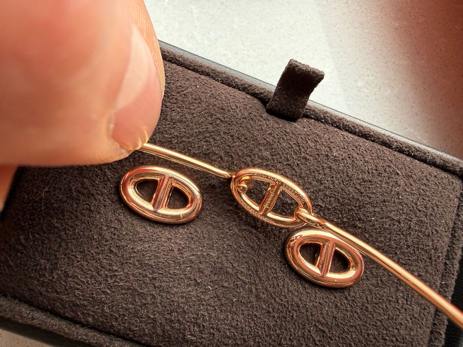 Zestaw biżuterii Hermes Farandole kolczyki i bransoletka nowe